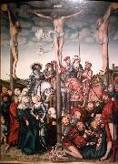 Lucas Cranach the Elder The Crucifixion oil painting on canvas